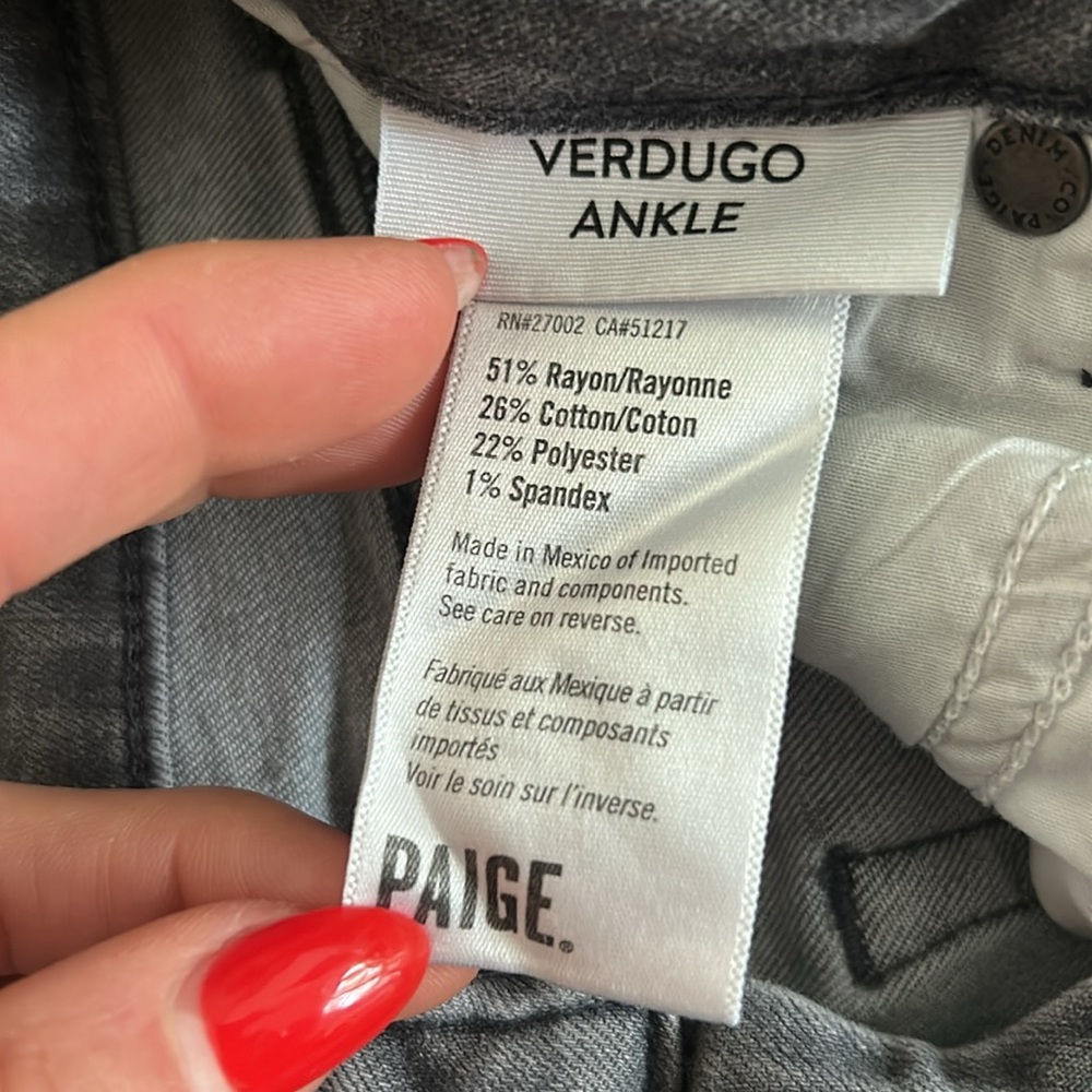 PAIGE Verdugo Ankle Jeans - Picture 4 of 11